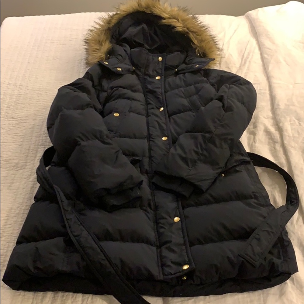 Down puffer coat